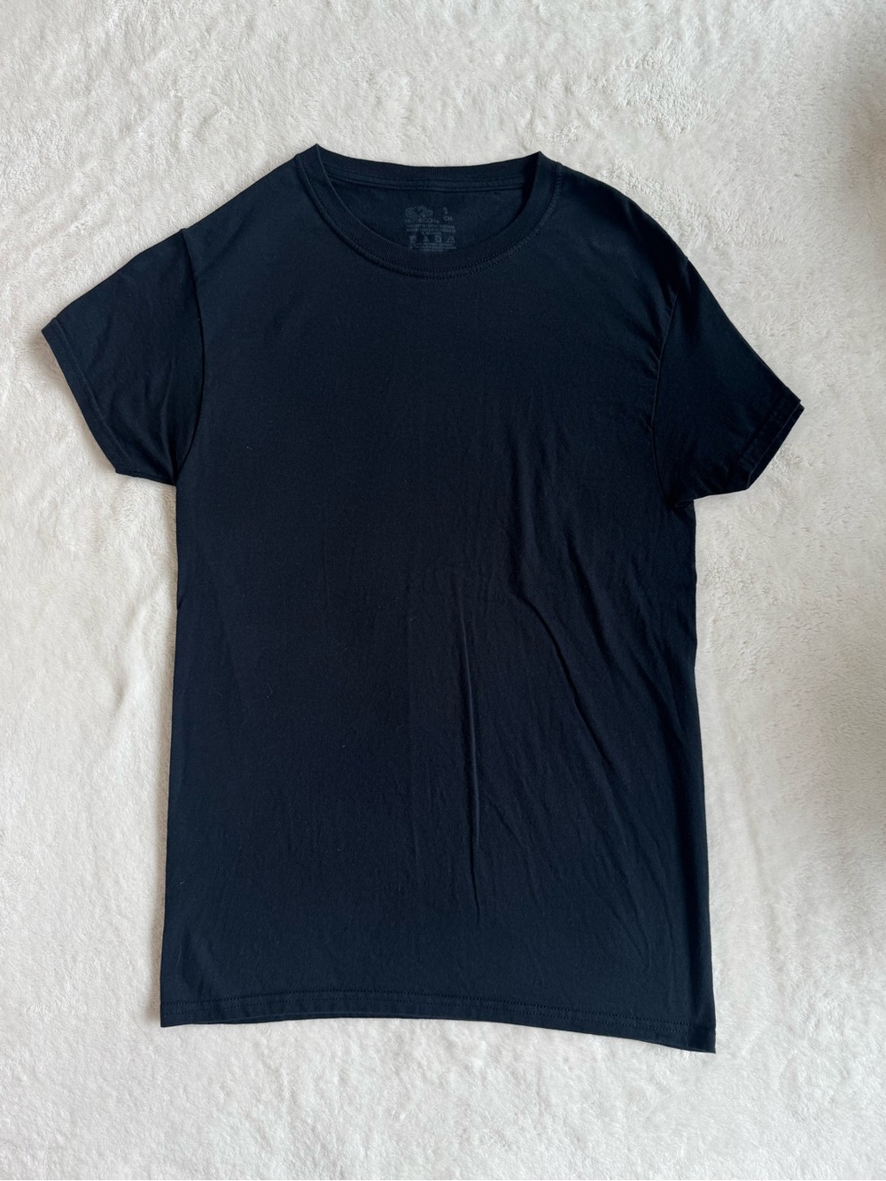 Fruit of the Loom Women’s Original T-Shirt 6-Pack — Small, Black